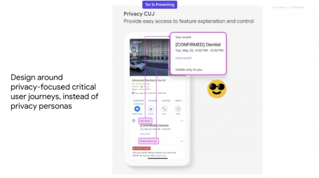 Privacy UX  Example - ux trends 2022
